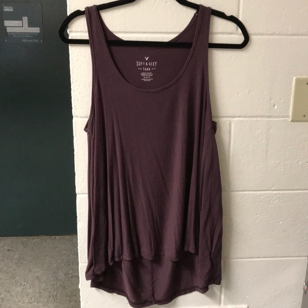 American Eagle Soft and Sexy Purple Tank